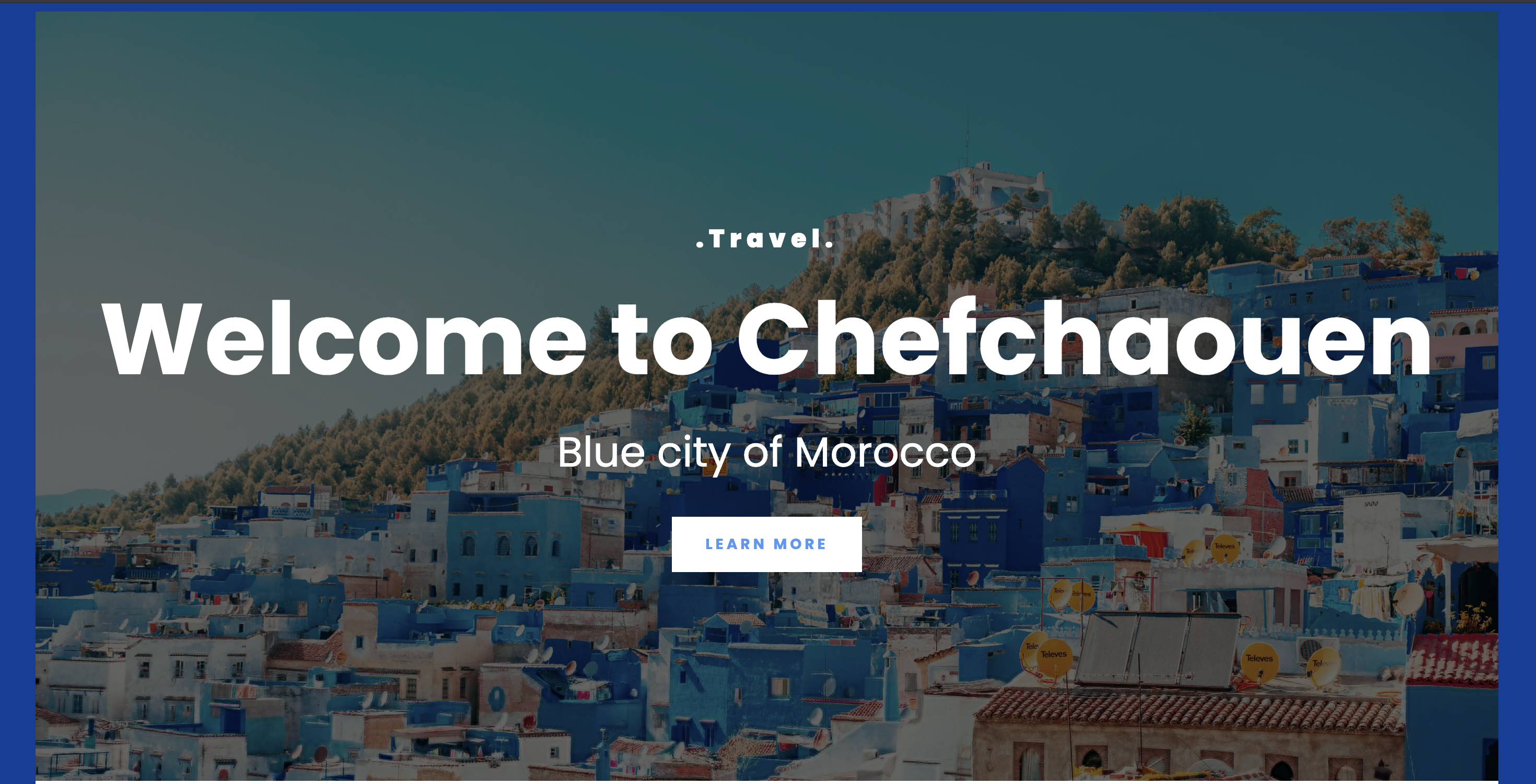 Chefchaouen Travel page